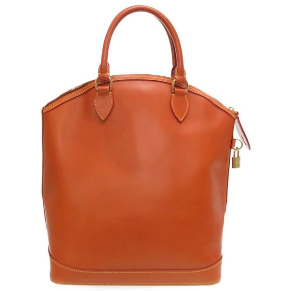 Louis Vuitton Tote Bag Lockit Brown Gold LV Handbag - Picture 2 of 4